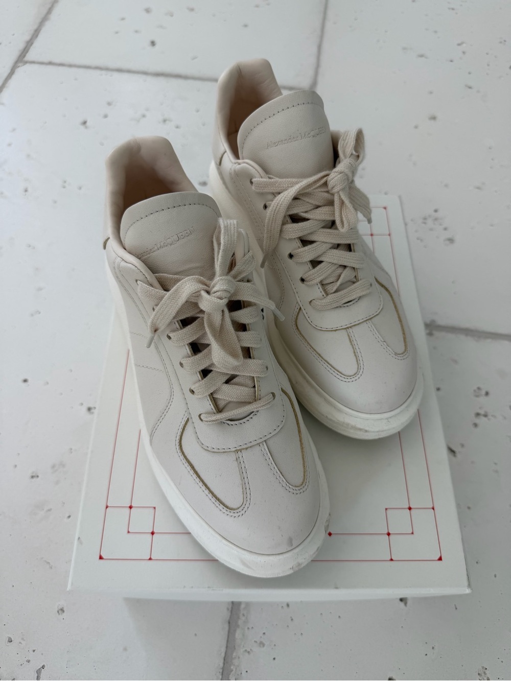 Alexander McQueen Oversized Retro Sneaker